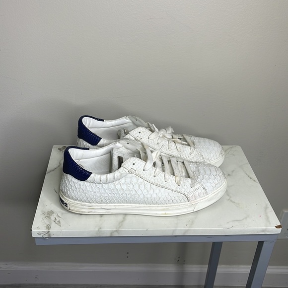DSquared2 Leather Sneakers size 42 made in Italy main image 10